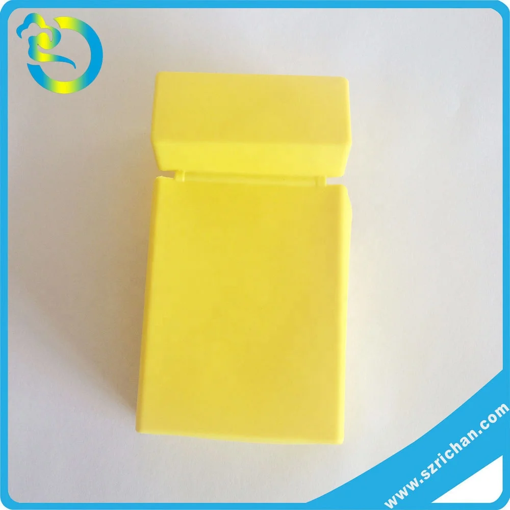 recycling eco-friendly customized logo printed protective cover holder silicone cigarette pack box