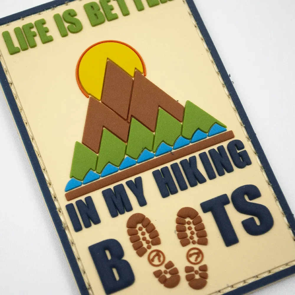 Custom Embroidered Patches PVC Rubber Logo Bulk 3D Patches Chenille China Manufacturer Sew Iron on Embroidery Patch for Clothing