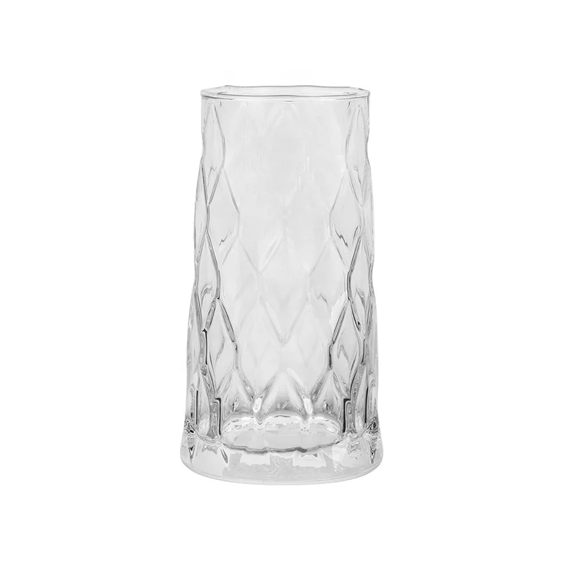 Drinking Glasses Highball Glass Cups, 17 Oz. Basic Cooler Glassware, ideal for Water, Juice, Cocktails, Iced Tea and more