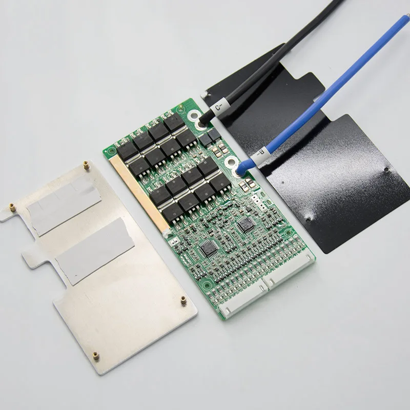 Jiabaida bms 30A Li-Ion 17s charлаж 60 в с балансом общего порта контроль температуры печатной платы