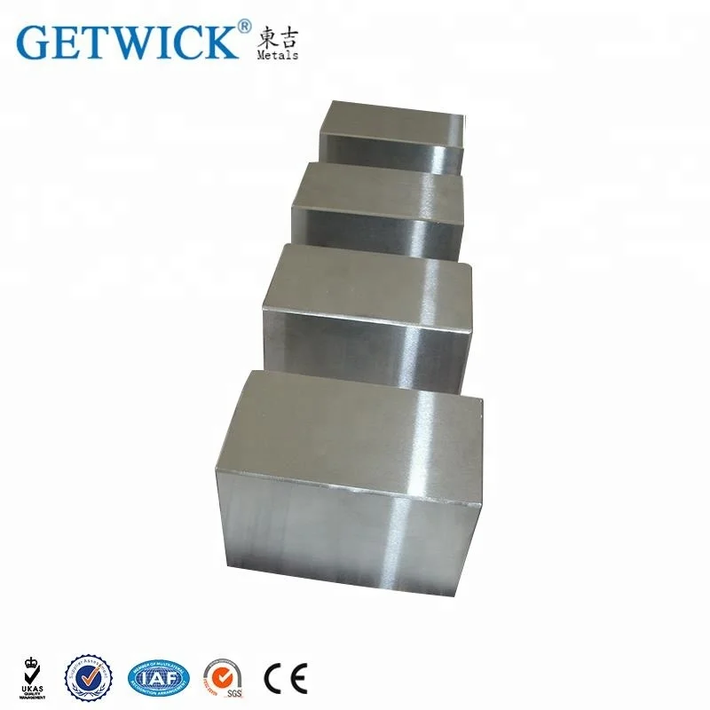 High purity 99.95% polishing hot sale 1kg pure iron ingot  zirconium cube