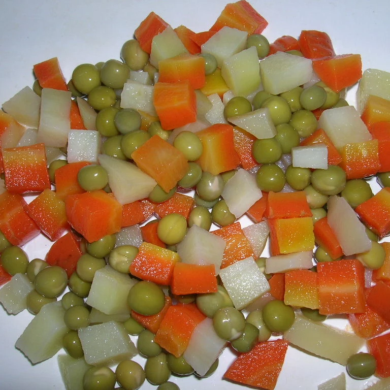 
Canned Mix Vegetables 