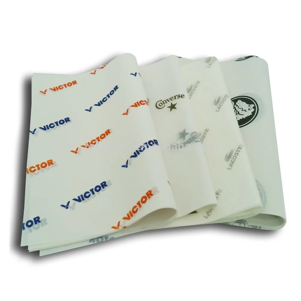 Hight quality custom acid- free recycled logo printed gift clothing shoes wrapping tissue paper