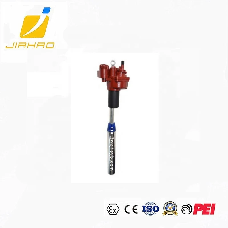 QYB-240 220V Durable and Corrosion-resistant Industrial Red jacket Submersible Fuel Pump Transfer Oil Pump Factory Wholesale
