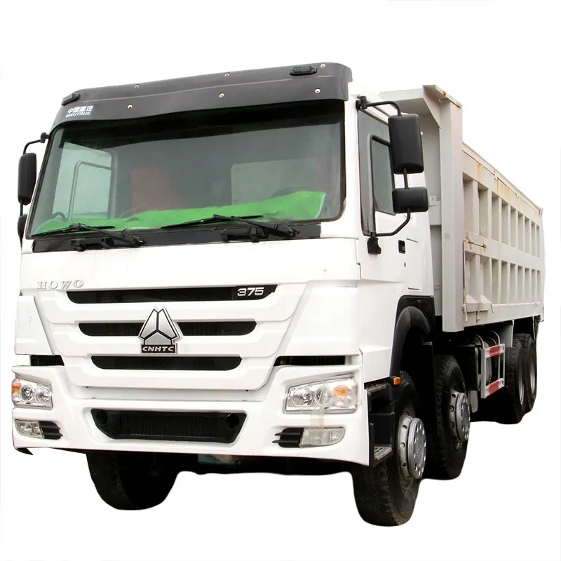 SINOTRUK 12 Wheeler 35 Cubic Meters 50 60tons Dumper Used Howo 8*4 / 8x4 RHD Dump Truck 12 Tires Tipper Trucks