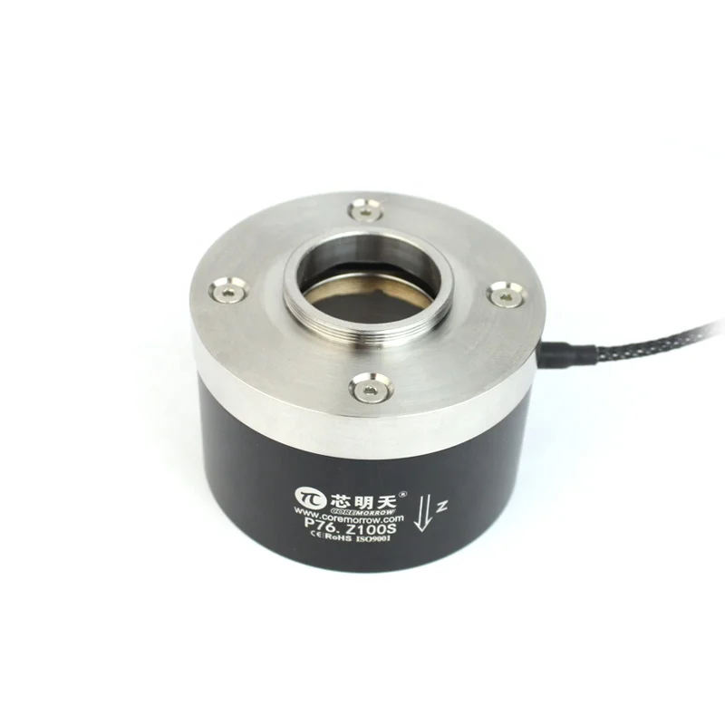 P76.Z100K Z nano stage load for wafer laser cutting nano positioner piezo objective scanner Z stage