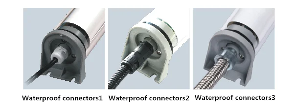
IP68 48W 220V Tri-proof fluorescent lamp Waterproof explosion-proof oil-proof cnc machine work tube light 