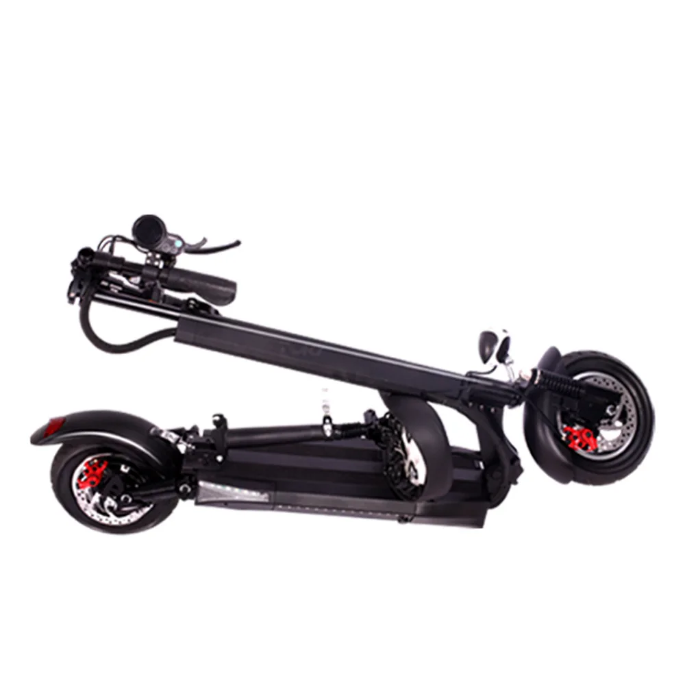 Hot Selling Eu Warehouse High quality 48V 350W 500W Dual Motor Electric Scooter 10 inch Mini Waterproof Folding Electric Scooter