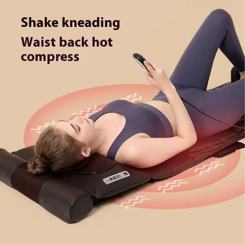 Factory Price Relieve Relief Mattress Automatic Folding Massage Mattress With Heat