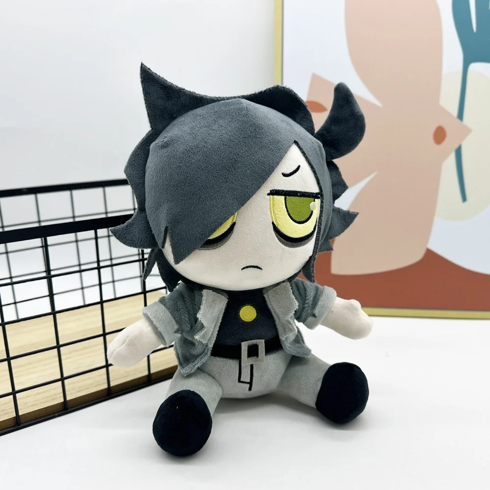 New Design RAMSHACKLE STONE Plush Doll Black Hair Boy Stuffed Toy Anime plushie