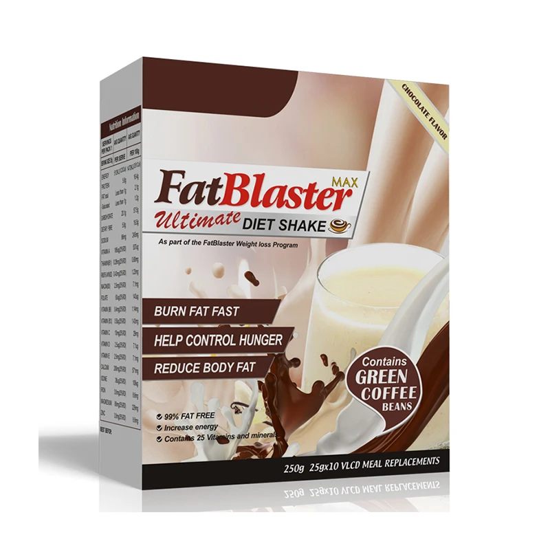 2021 New Arrival meal replacement powder wholesale shake diet fat blaster wight loss healthcare supplement slimming shakes