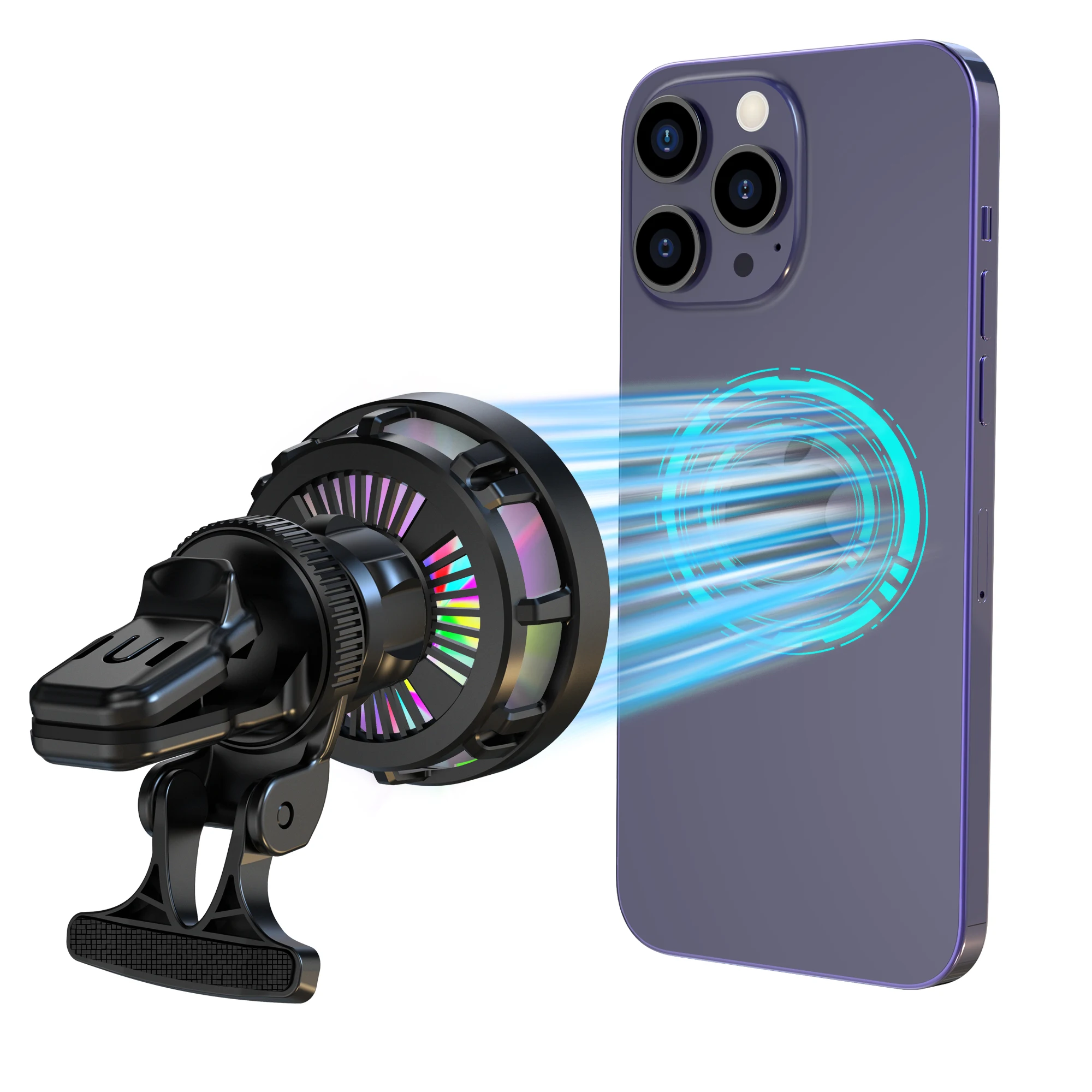 Phone Holder 15W Car Wireless Charger Charging Qi for Iphone Samsung New Product Factory Wholesale Car Charger Holder