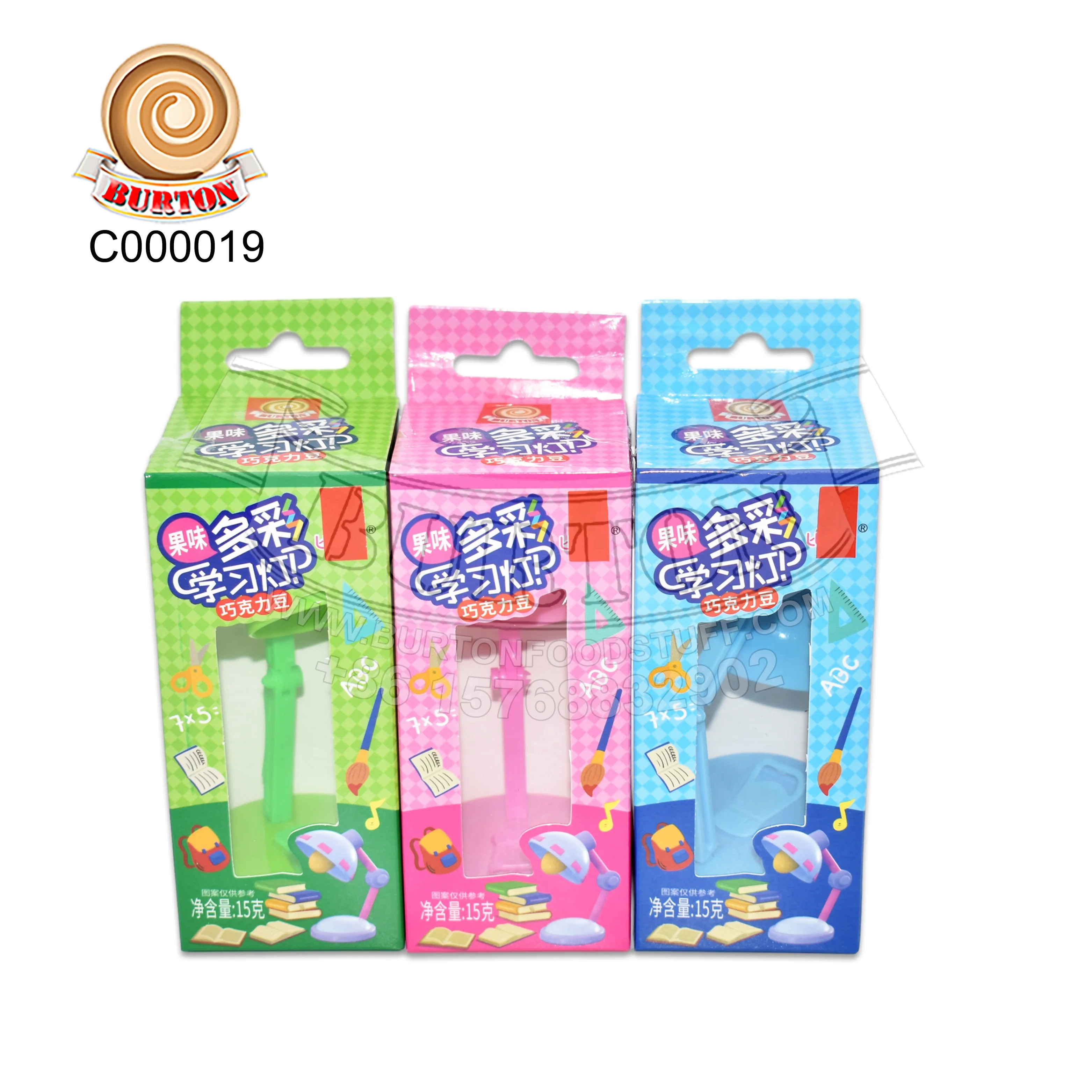 Милая красочная обучающая лампа светящая игрушка со сладким красочным вкусом шоколадного фасоли