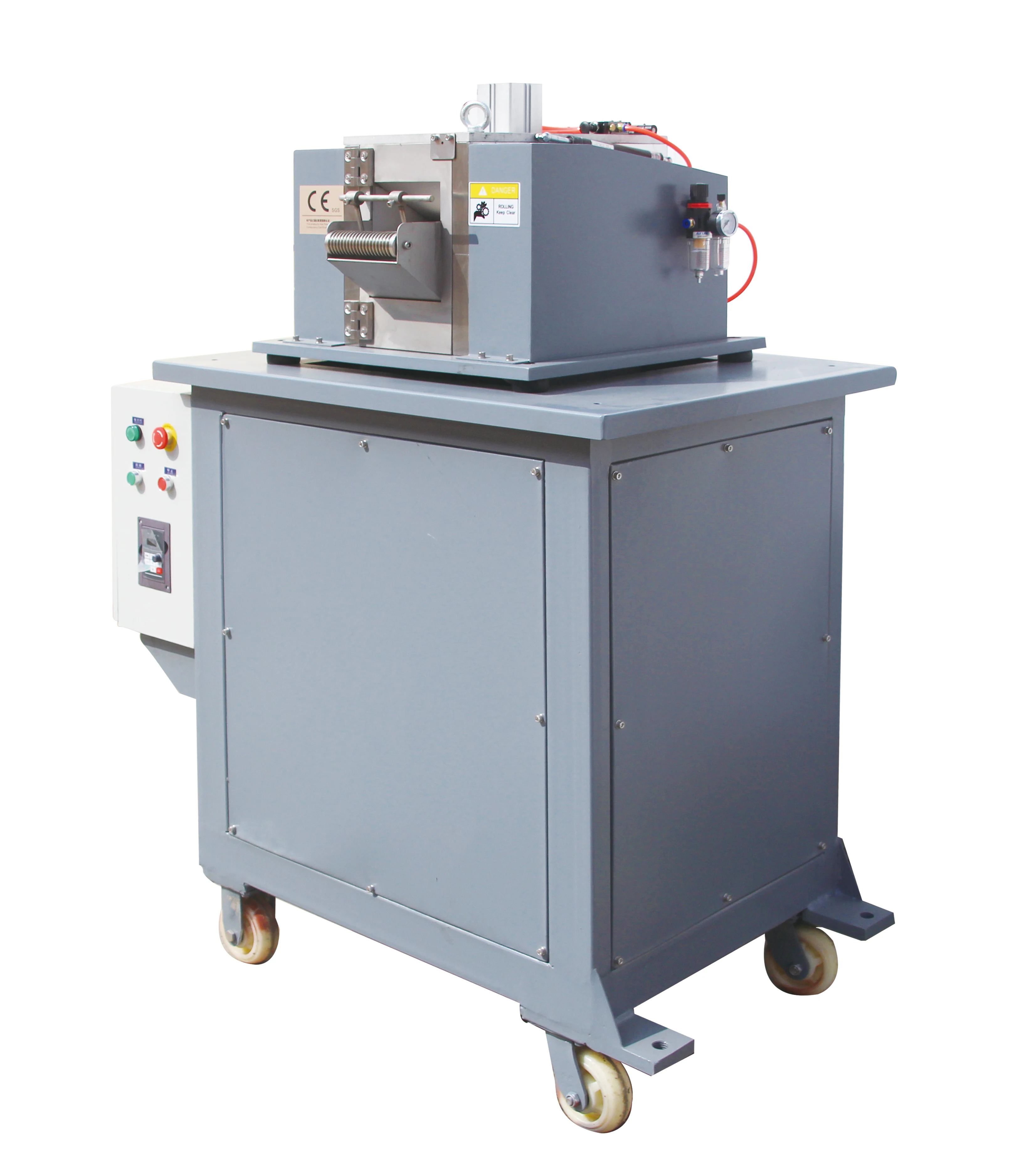 CE LQ-300 Plastic Pelletizer/Granulator for Recycling Plastics, PP PE ABS Nylon Glass Fiber, 300kg/h Plastic Pelletizer
