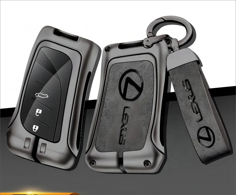 Hot selling zinc alloy car key fob cover for Lexus es200 es300h UX260h car key accessories
