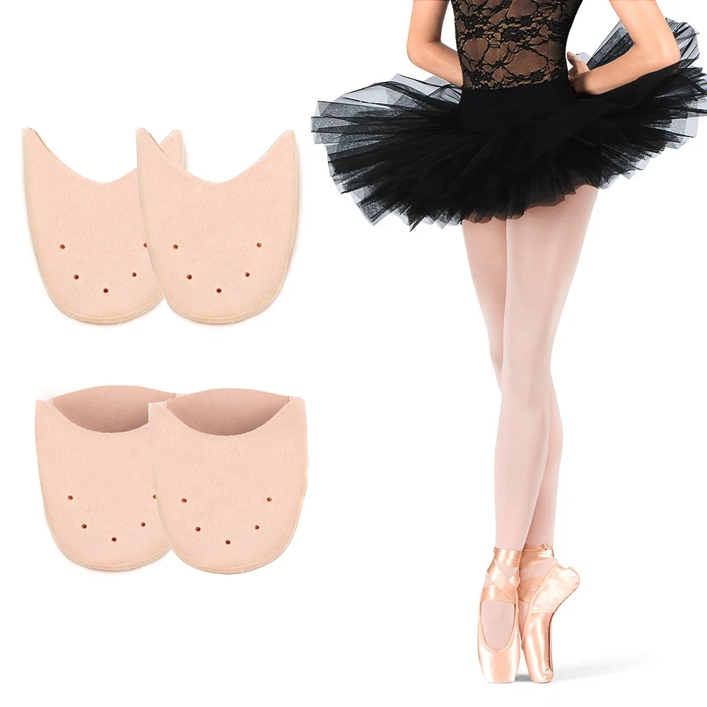 NEW Silicone Ballet Dance Punch Toe Pads Soft Gel Toe Covers Pointe Shoes High Heels Toe Caps for Dancer for Women Girls