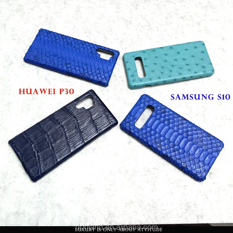 Nile belly skin genuine crocodile skin leather mobile phone case cover for iphone