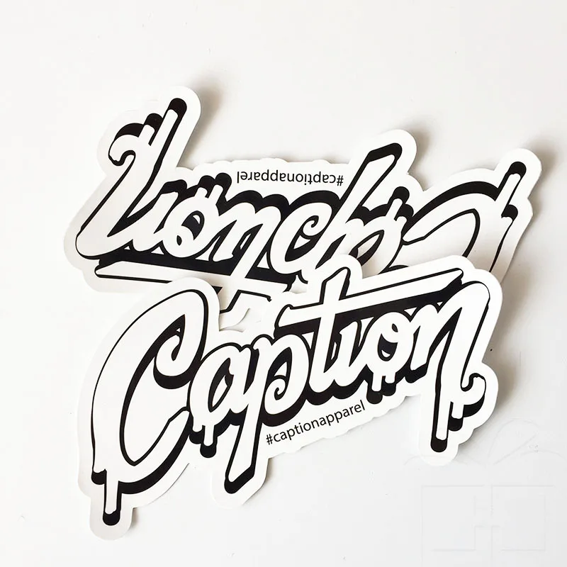 High Quality Waterproof Durable Vinyl Die Cut Sticker Double Side Printed UV Resist Custom Image Letters Stickers For Business