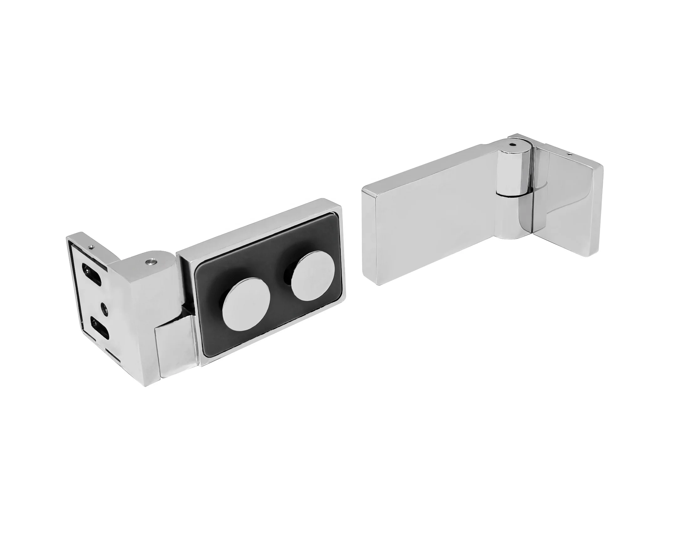 Factory Direct Shower Hardware 180 Degree Modern Clamp Lifting Hinge Custom Shower Hardware Fitting Door Clamp