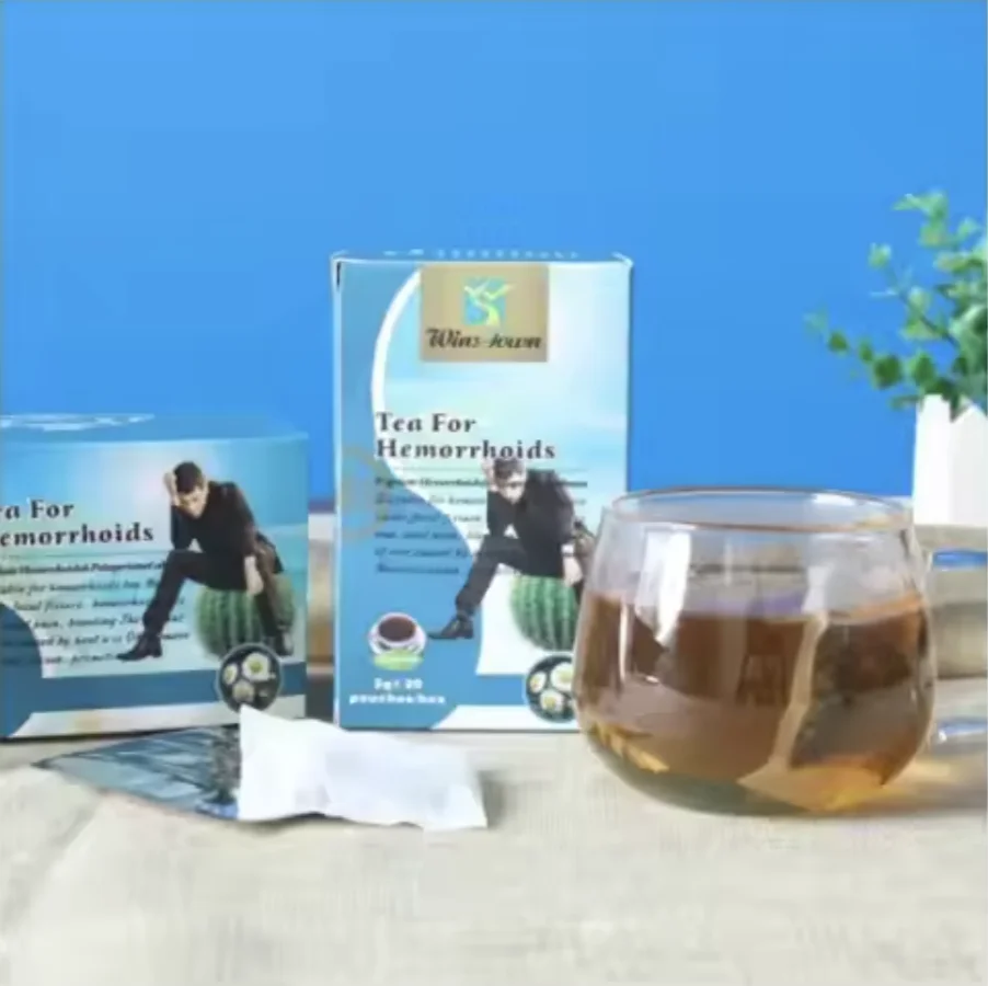Custom wholesale Chinese green herbs tea Natural organic herbal tea for hemorrhoids
