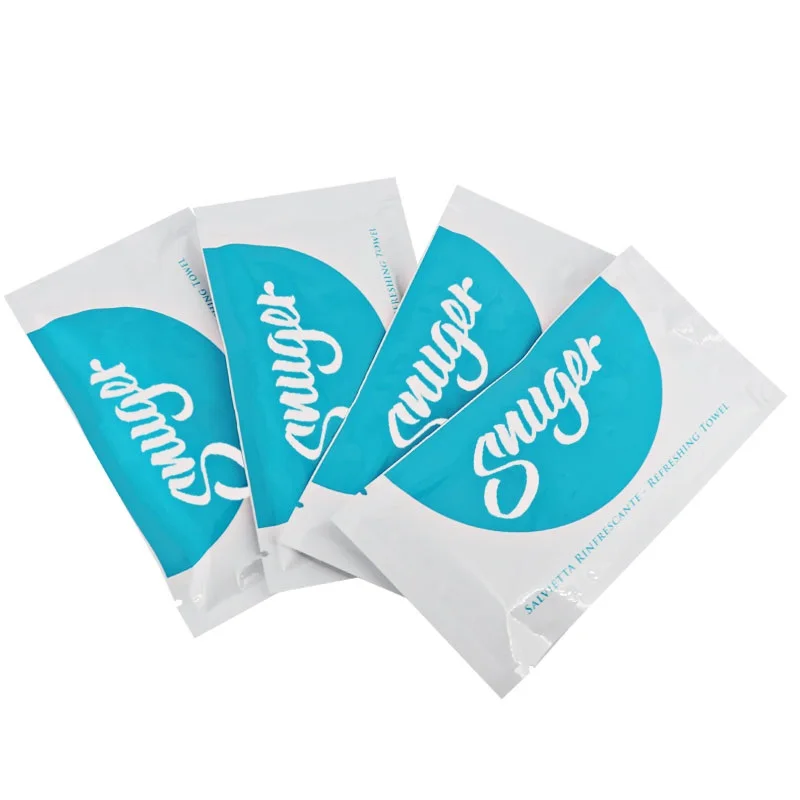 Wholesale disposable custom packing hand sports mini refreshing towels wet wipes