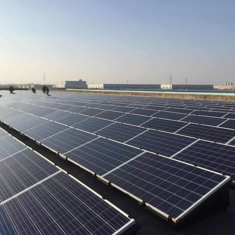 Solar Panel Photovoltaic UV Resistant PP Plastic Bucket Ballasted System Ground Mounting