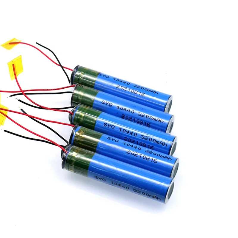 3.7V Rechargeable Lithium Ion Battery aaa Icr 10440 For Electric Toothbrush Application Solar Energy Storage Systems