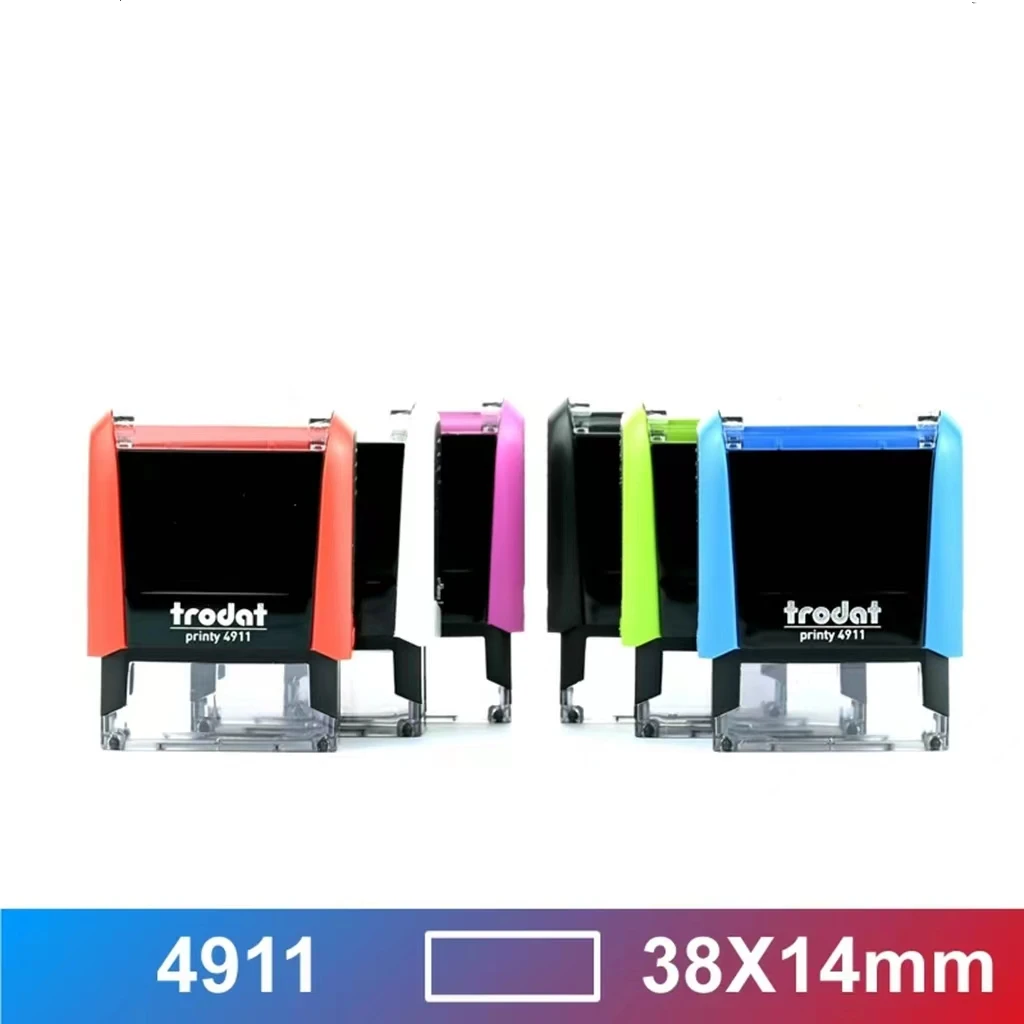 Офисные Автоматические резиновые штампы Trodat 4911 хорошего качества 38*14 мм с