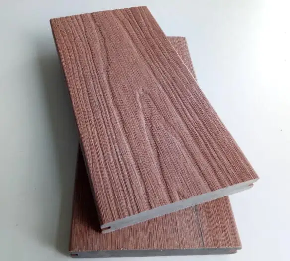 Outdoor Wood Recycled Plastic Solid Composite Wpc Decking Co-extrusion Outdoor Flooring Garden Floor Deck