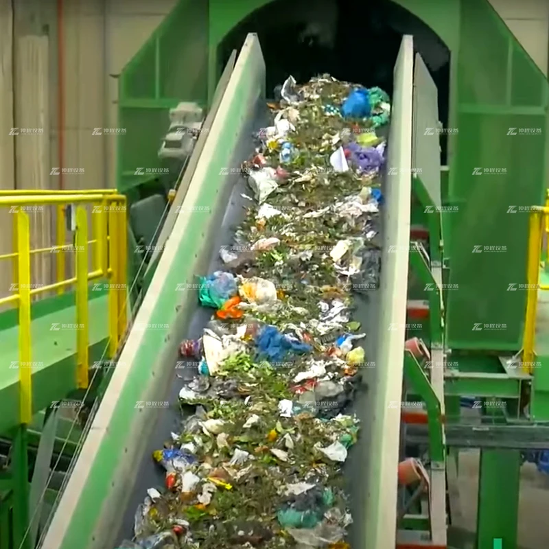 MSW city garbage sorting recycling plant Disc Separator high speed industrial air blower