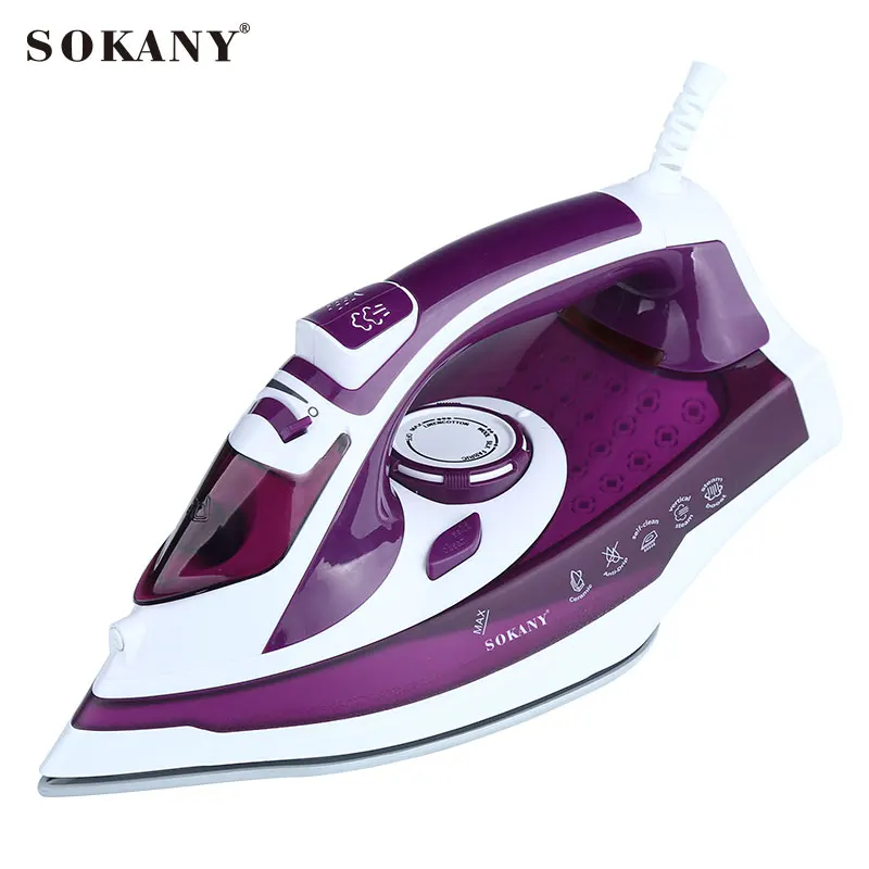 Sokany 298 высокое качество и 2400 Вт Электрический Утюг Лидер продаж