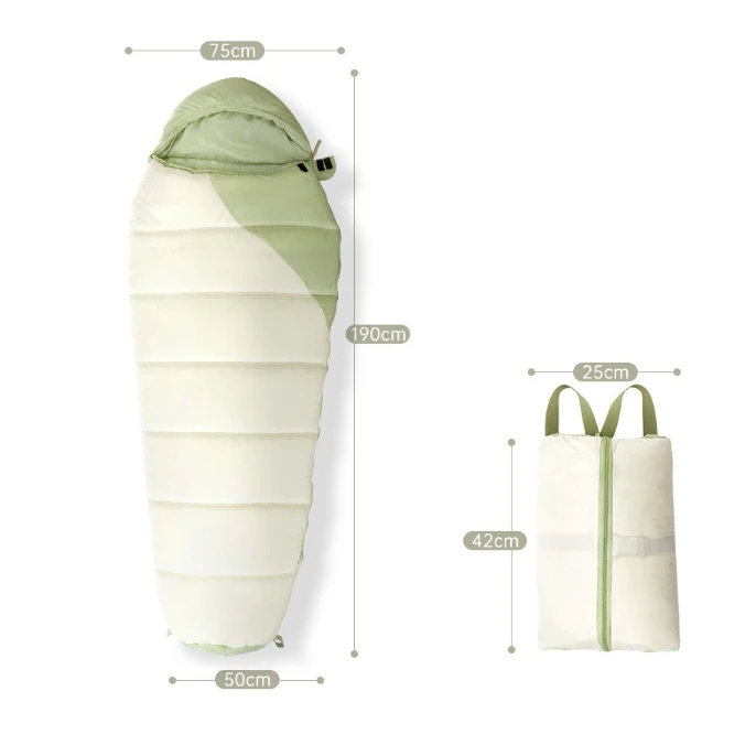 Mummy Sleeping Bags Cold Weather Winter Sleeping Bag with Compression Sack Great for Outdoor Camping Backpacking Hiking