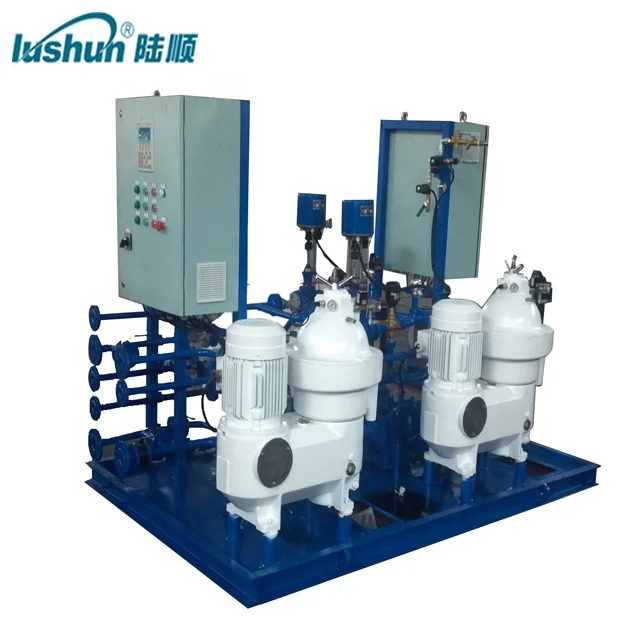Continuous waste engine oil purifier oil disc centrifuge separator machine