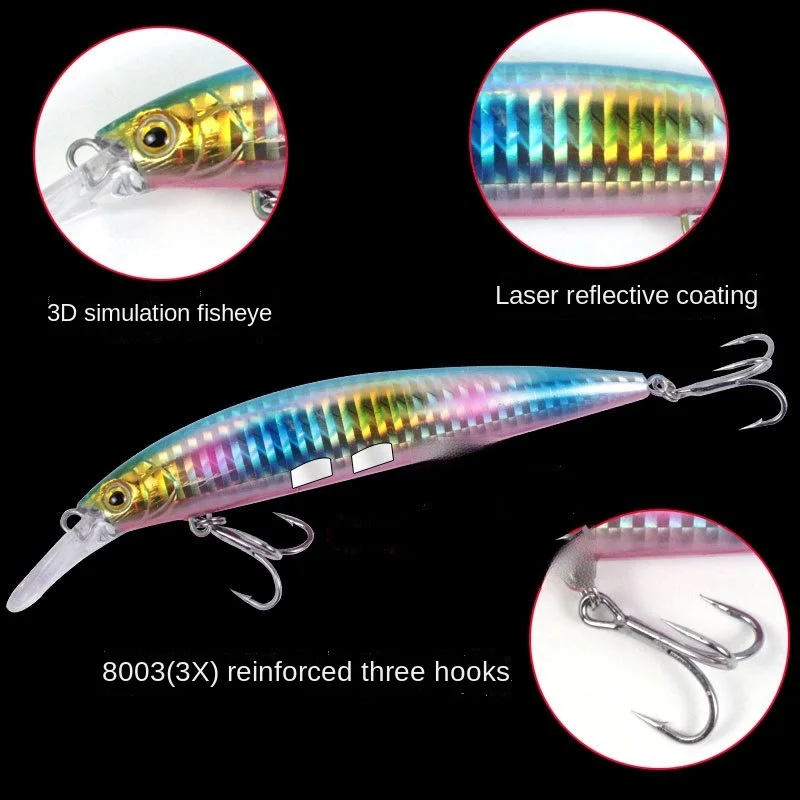 Wholesale 14g/24g/35g Fishing Minnows Bait Bait Peche Senuelo de Pesca um Pan Sea Fishing Repalas