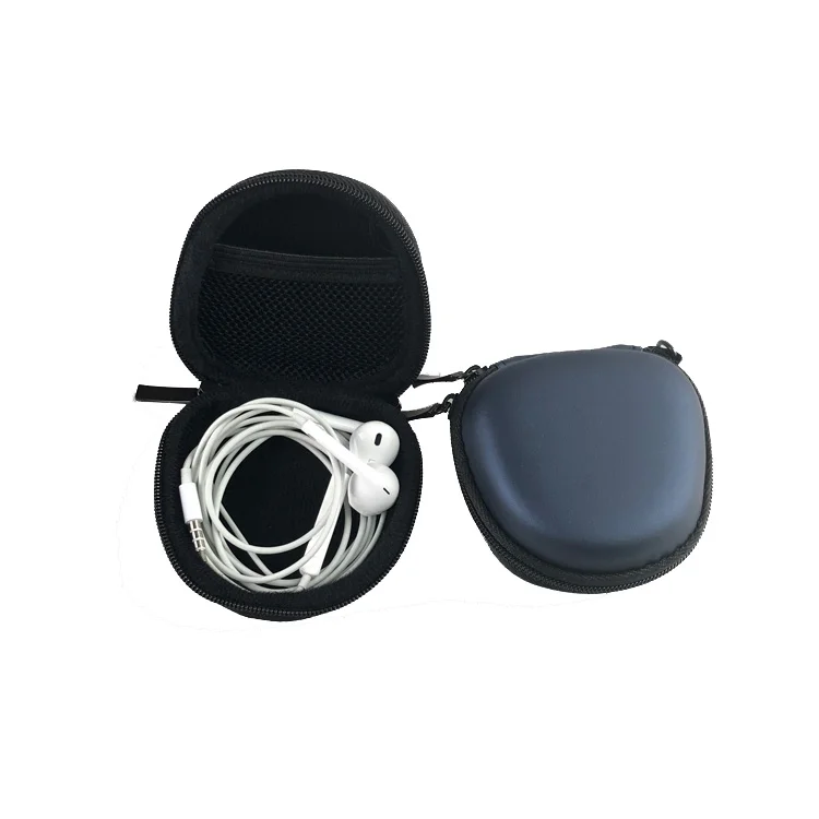 Custom Travel Earphone Pouch Hard Shell EVA Earphone Carrying Case
