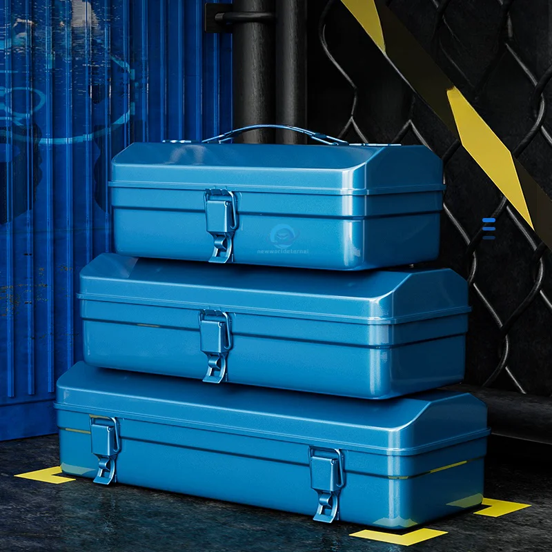 High quality portable steel set professional metal sheet Tool Box