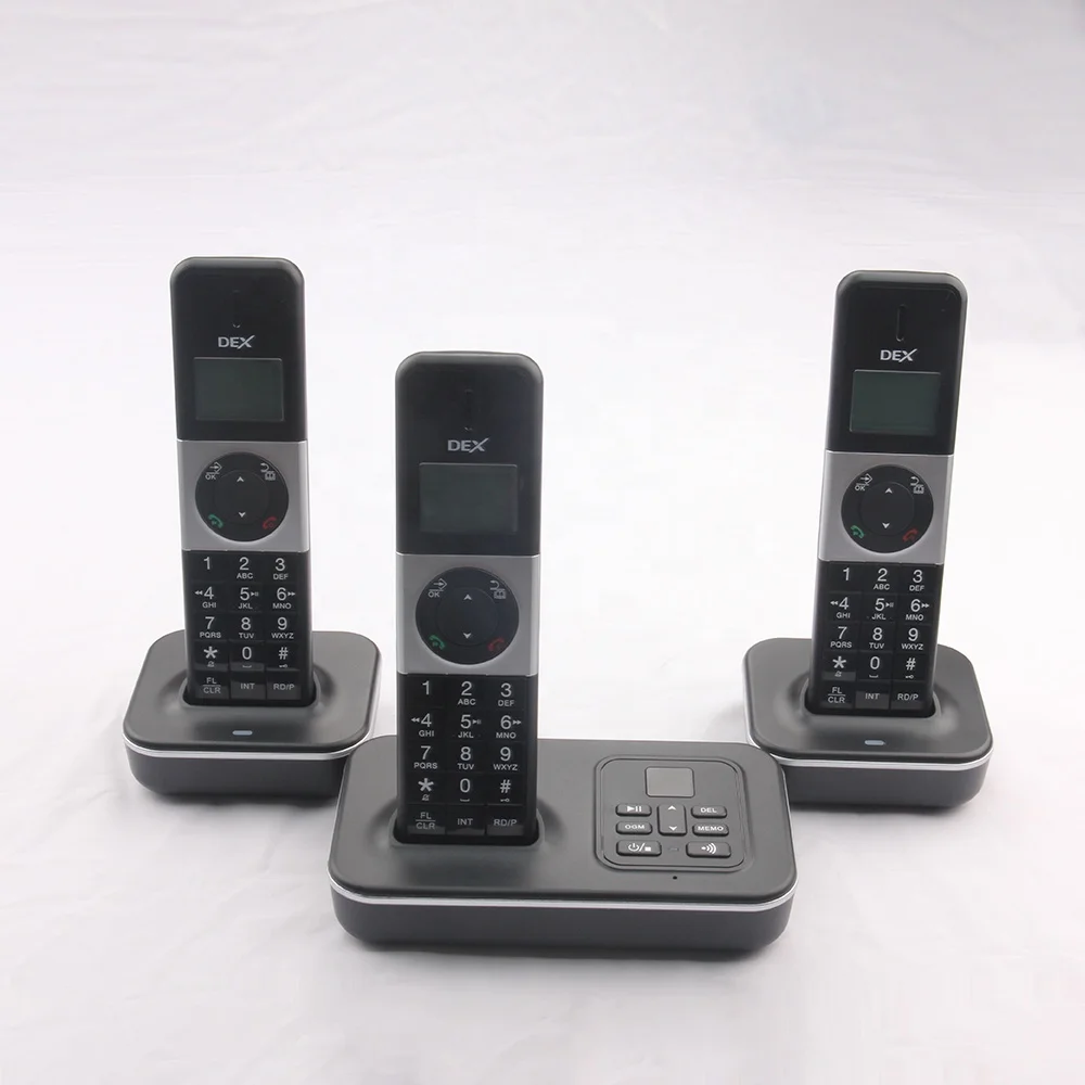 New Cordless Telephone Digital DECT Phone with TAM Office Dest D1002TAM-T
