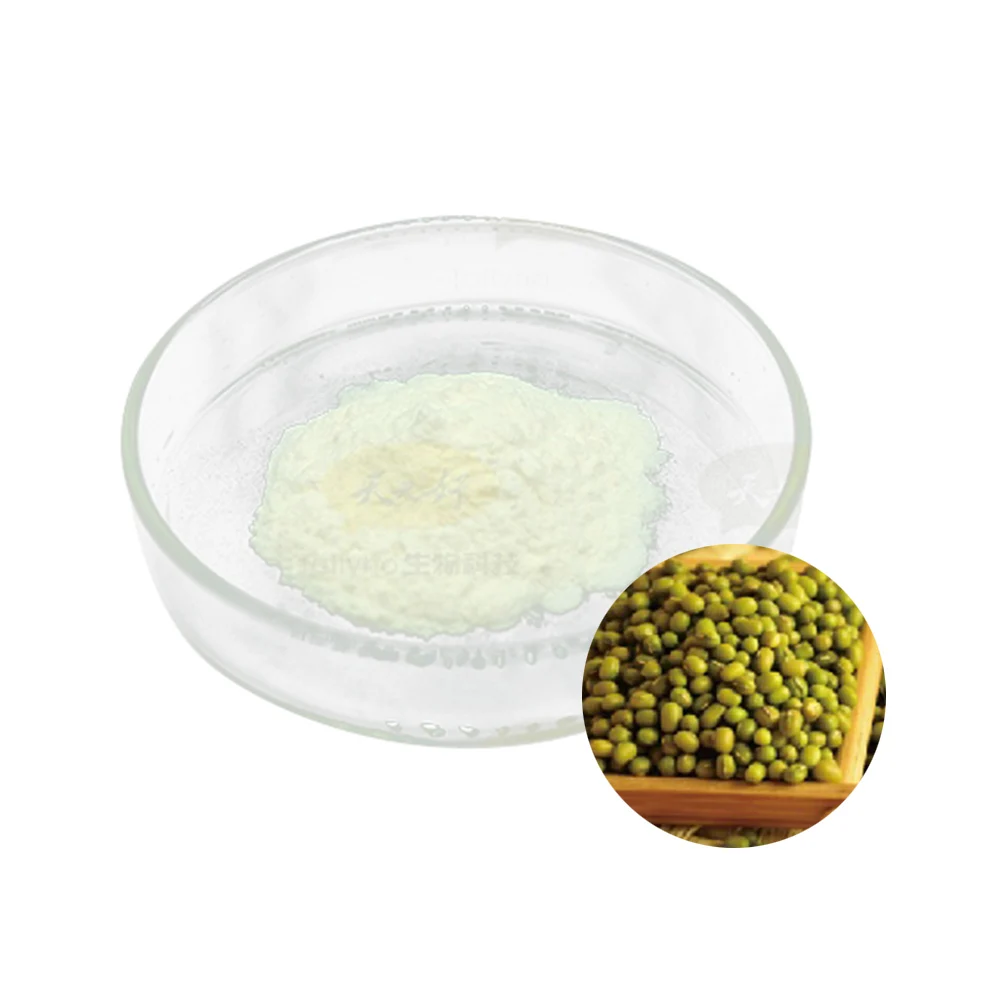 
High nutritional value water soluble green mung bean protein peptide powder 