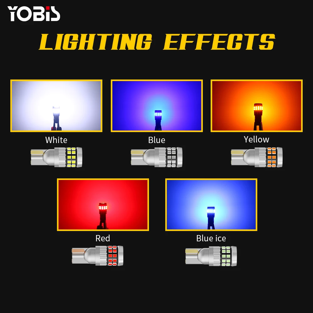YOBIS Factory Wholesale Competitive Auto Interior T10 168 175 194 2016 30SMD 60V Led width indicate light bulbs