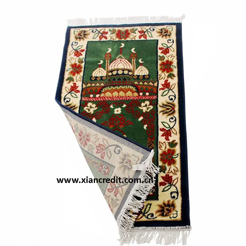 
New arrival green prayer mat carpet in roll 