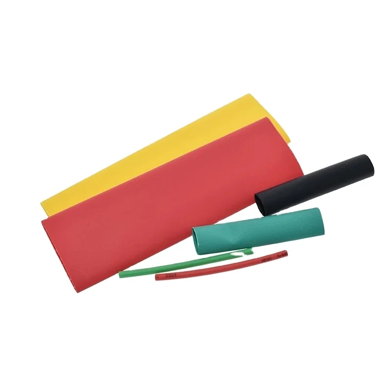 Shrinking 328Pcs  328Pcs Car Electrical Cable Tube kits Heat Shrink Tube Tubing Wrap Sleeve Assorted 8 Sizes Mixed Color