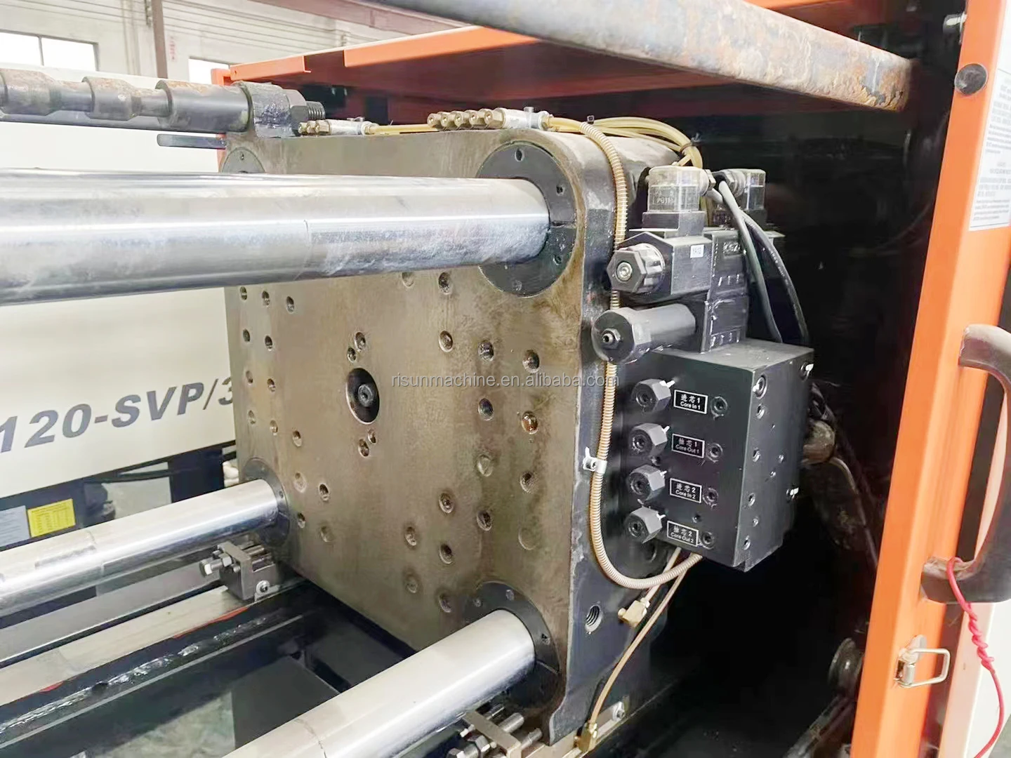 120TON Taiwan CHENHSONG Hydraulic Clamp Second Hand Injection Molding Machine Plastic Used Injection Moulding Machine For Sale