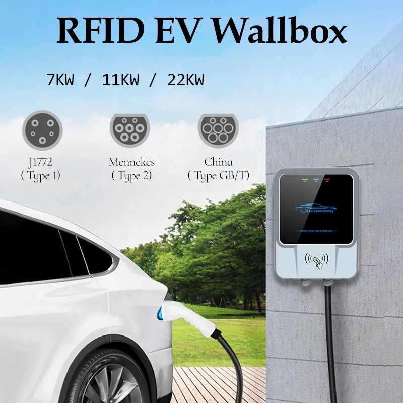 EV Charger Wallbox Charlogo Cameran 22ktoyota Land Cruiserid6 WV ID 4 Cheap Jewelry Accessories from China AC 22 KW 7 KW 22KW