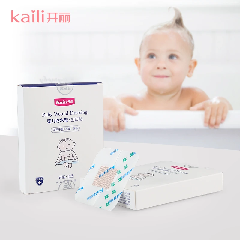  Kaili OEM низкое Минимальное количество заказа медицинский водонепроницаемый Ленточный дозатор для помощи повязка на рану младенцев
