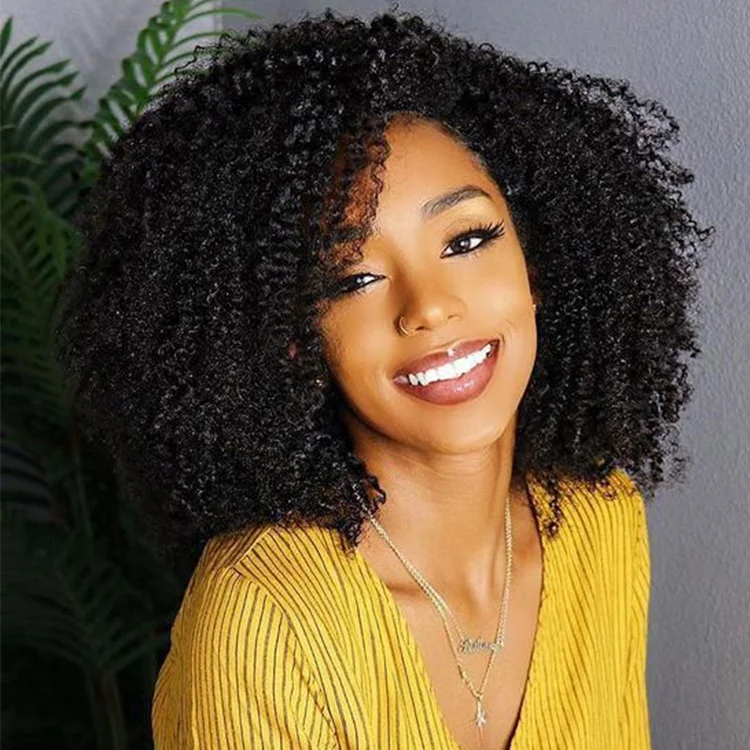 Wholesale Price Unprocessed Brazilian Hair Weave Remy Afro Kinky Curly Human Hair Virgin Cuticle Aligned Hair Bundles Apple Girl