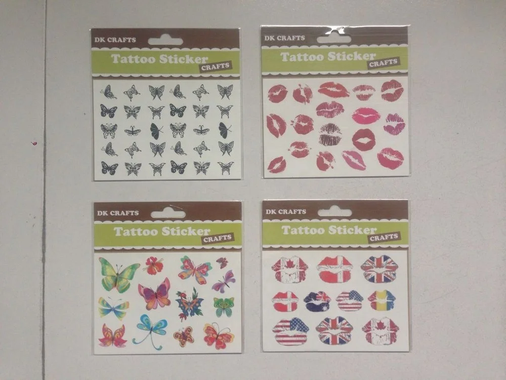 Finger Tattoo Stickers/henna Tattoo Stickers Imported French Tattoo Paper Gold Supplier  Design Transfer to Body Factory