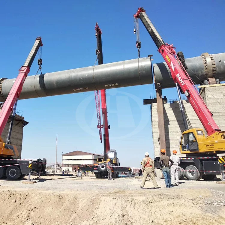 Вращающаяся печь из оксида алюмината кальция