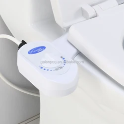 Adjustable 2 jetting manual toilet bidet ABS material toilet bidet bathroom sprayer, bidet spray, portable bidet