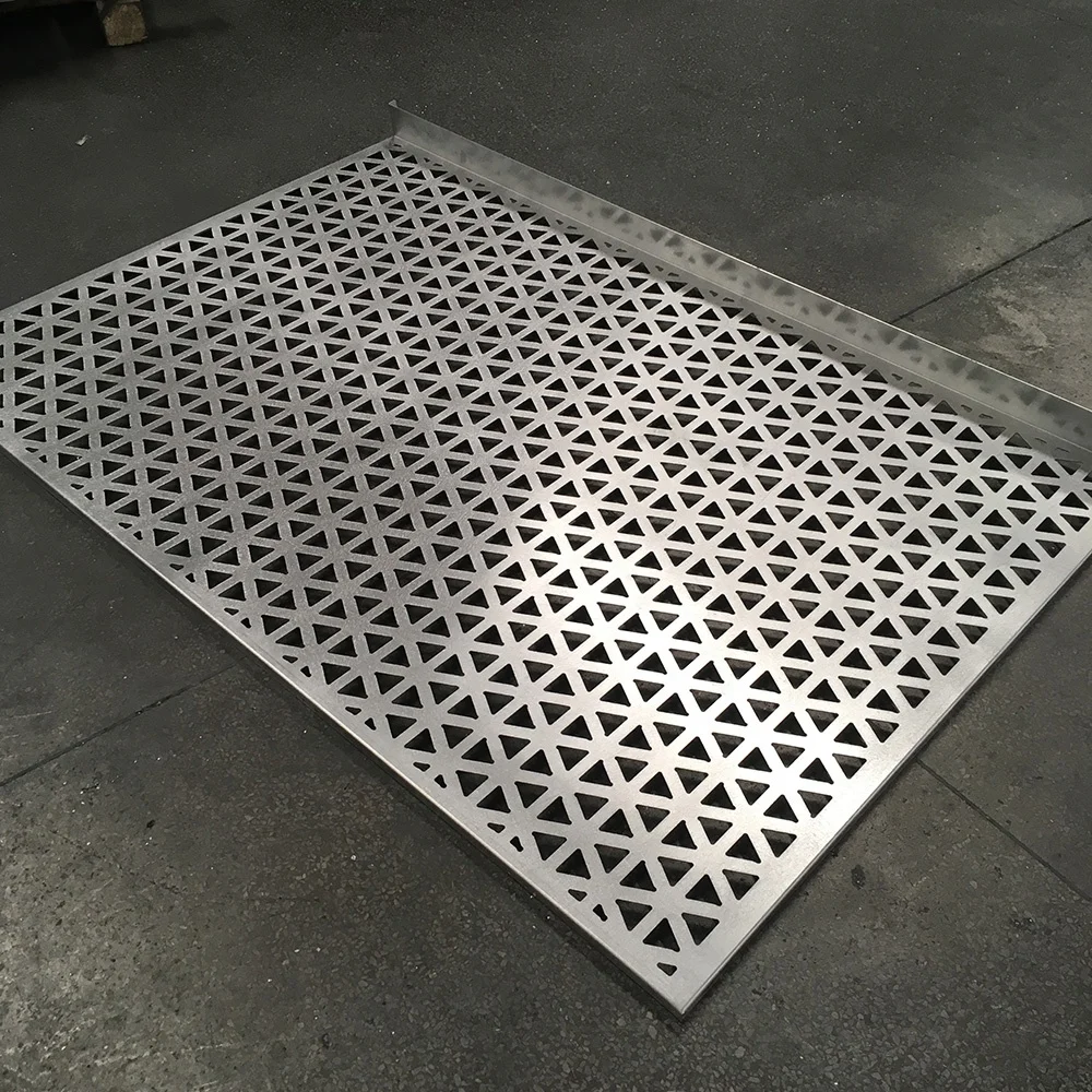 perforated metal sheet for fencing