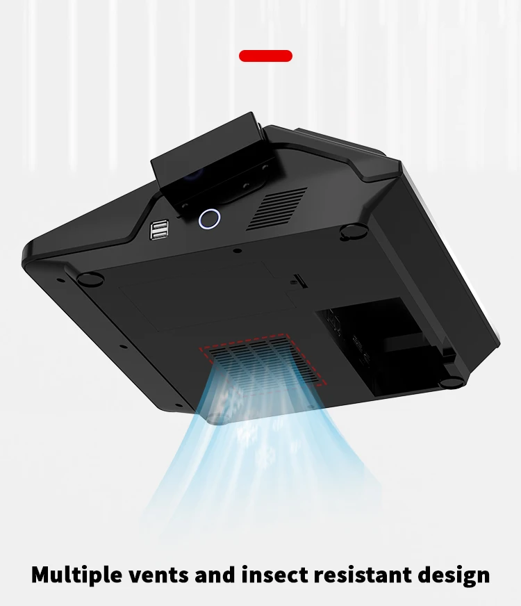 DLSUM All in One Offline Pos Machine 11.6 Inch Android Pos Terminal with Printer Pos Systems for Restaurants